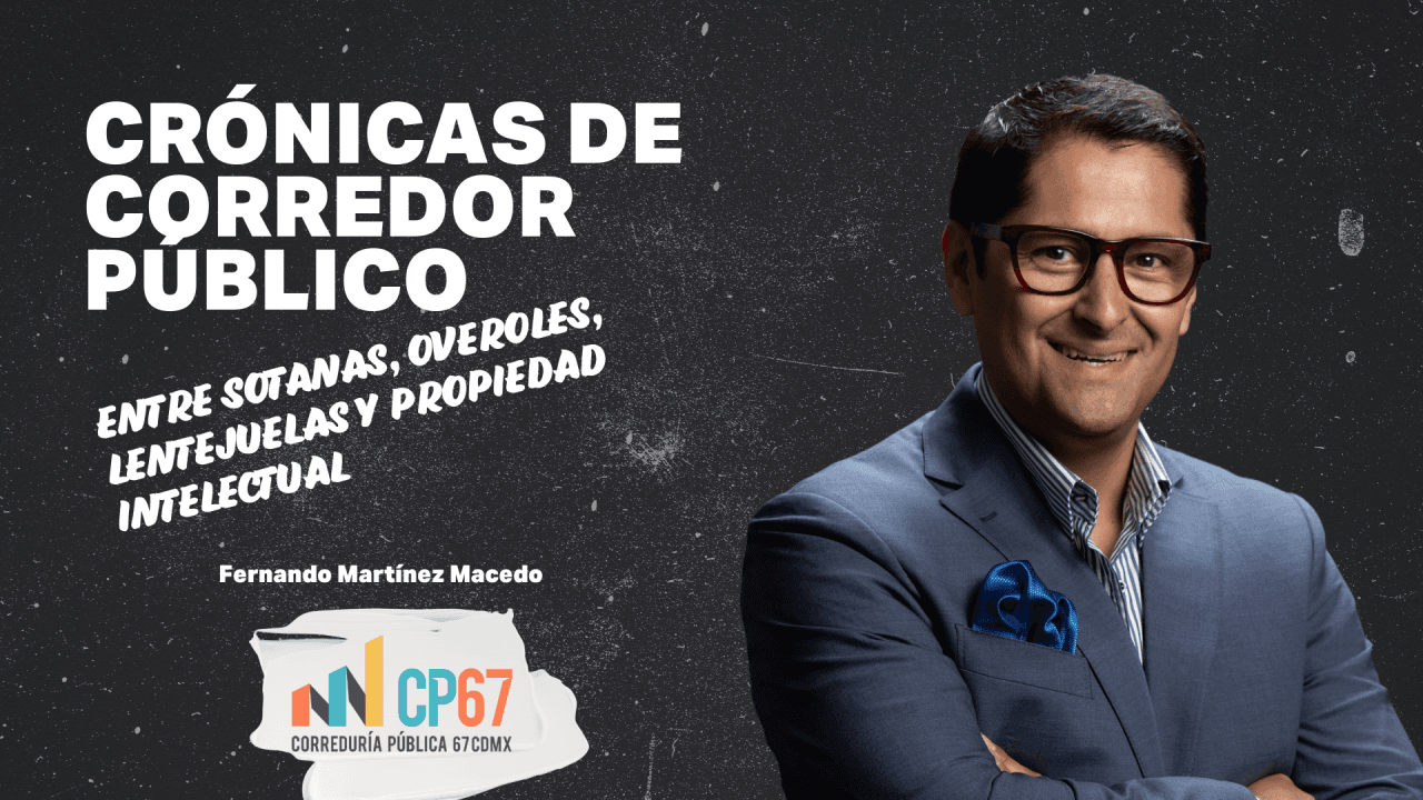 CRÓNICAS DE CORREDOR PÚBLICO: Entre sotanas, overoles, lentejuelas y propiedad intelectual