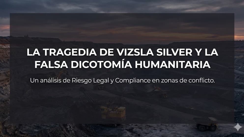 Compliance bajo Fuego: La Tragedia de Vizsla Silver y la Falsa Dicotomía Humanitaria